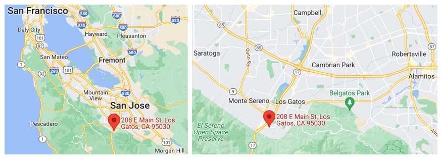Santa Clara Valley Carvers Club Location: 208 E Main St, Los Gatos, CA 95030
