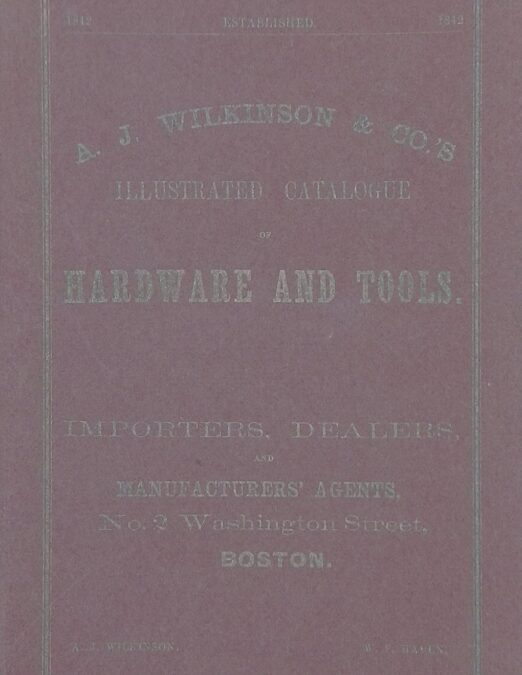 Illustrated Catalogue of Hardware and Tools