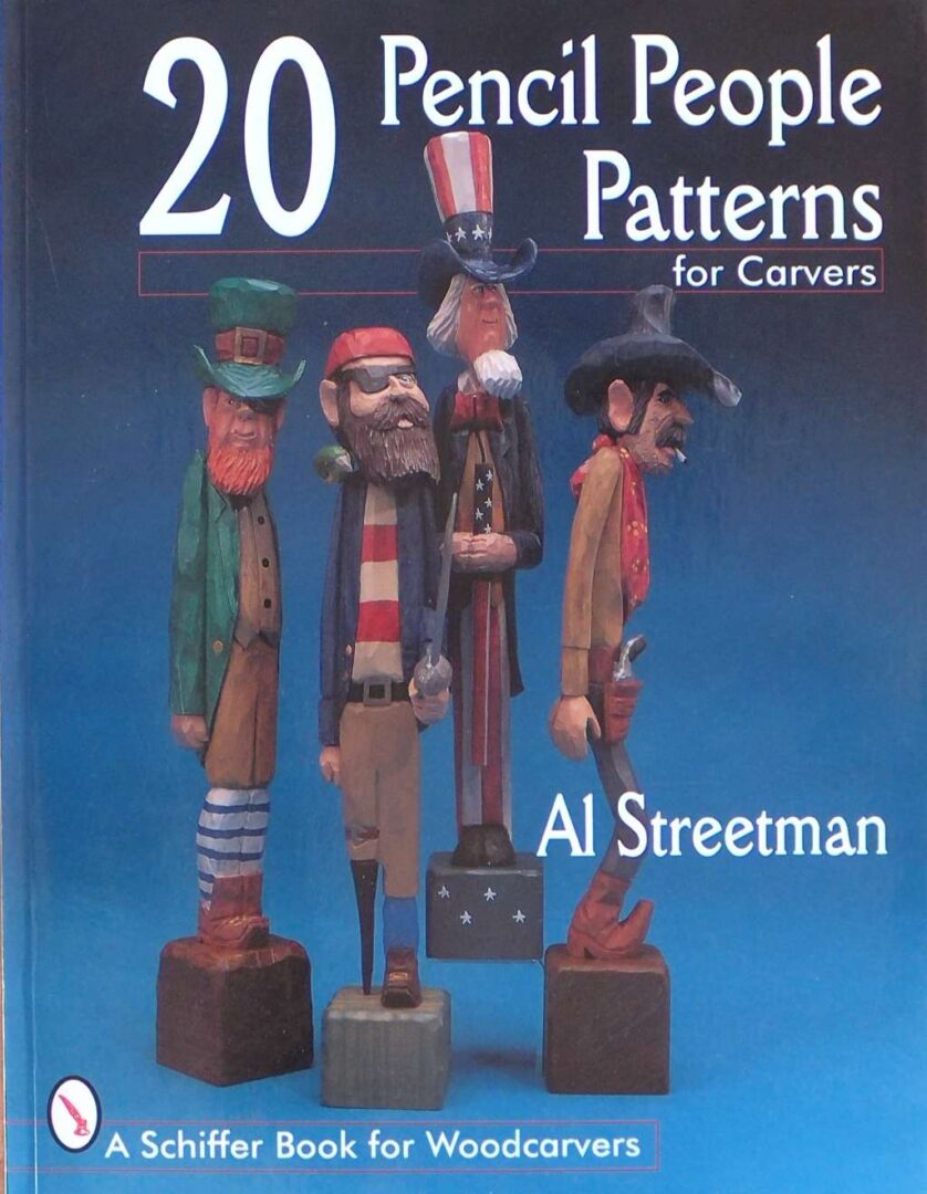 20 Pencil People Patterns for Carvers
