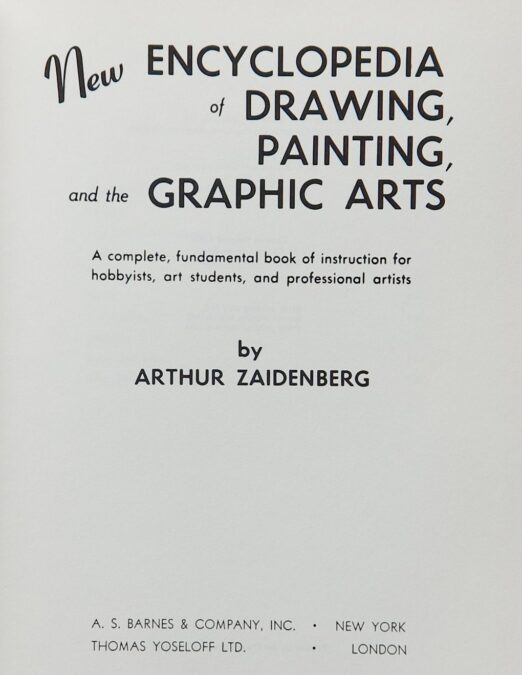 New Encyclopedia of Drawing, Painting, and the Graphic Arts
