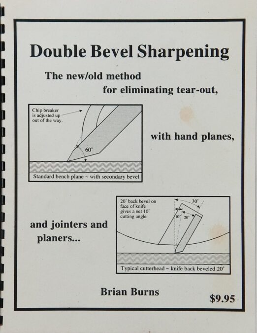 Double Bevel Sharpening