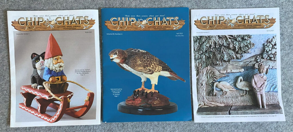 Chip Chats magazine covers