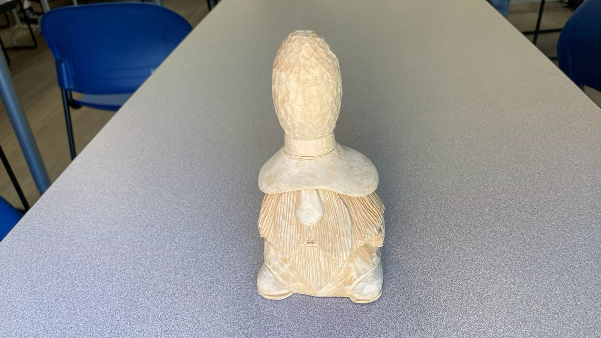 Easy to carve gnome. Work in progress.