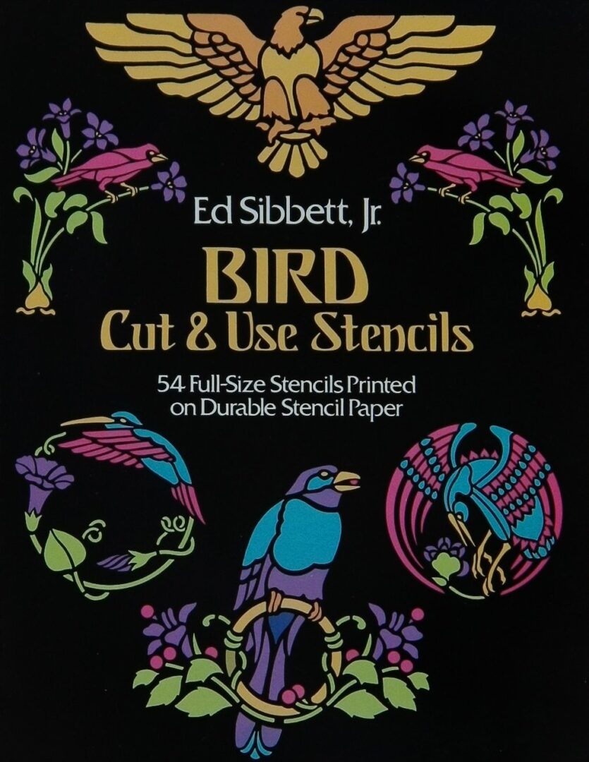 Bird Cut & Use Stencils