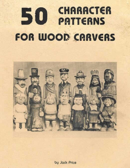 50 Character Patterns for Wood Carvers
