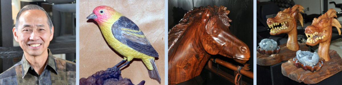 Jerry Gin’s Wildlife Sculptures, Woodcarving Gallery