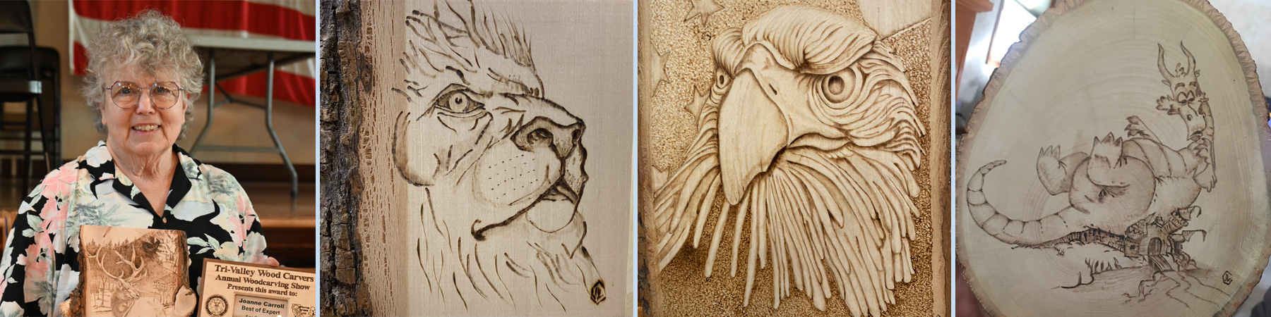 Joanne Carroll Woodburning Gallery