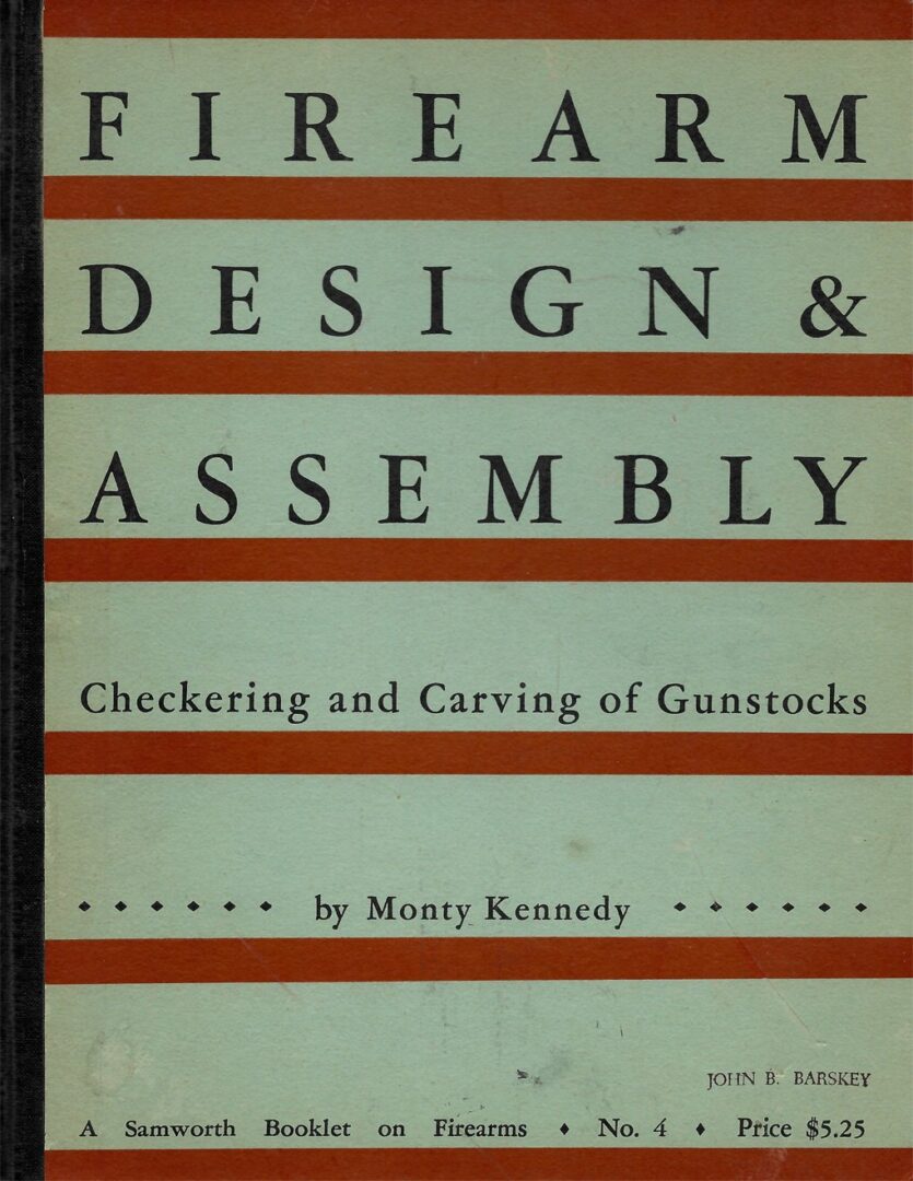 Firearm Design & Assembly: Checkering and Carving of Gunstocks