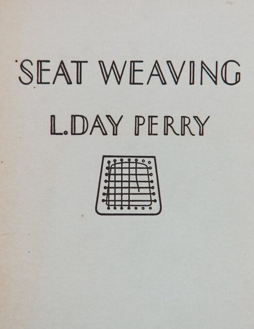 Seat Weaving, 3d Edition