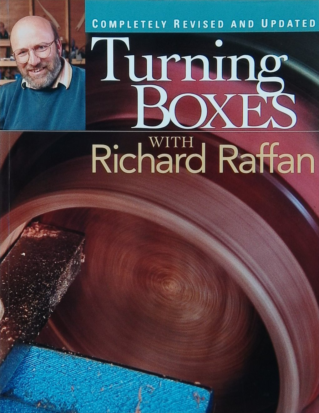 An image of a woodturning book cover: Turning Boxes by Richard Raffan; 2002, 154p