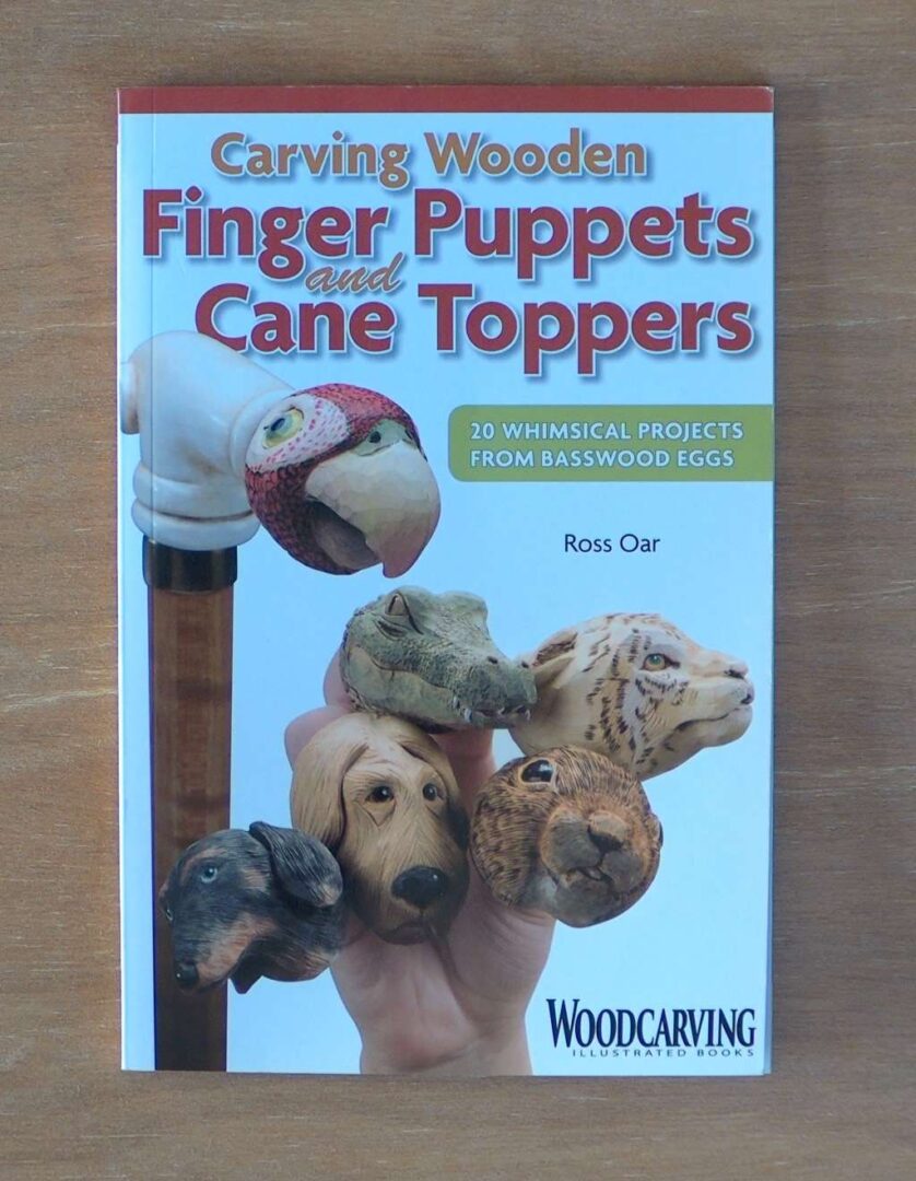 Carving Wooden Finger Puppets and Cane Toppers