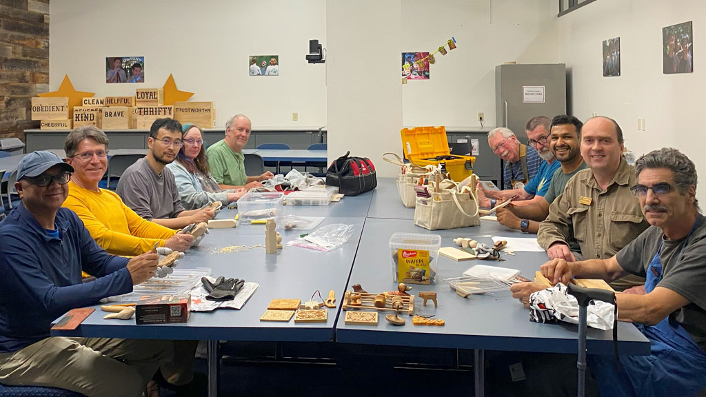 Santa Clara Valley Carvers meet to carve together weekly.