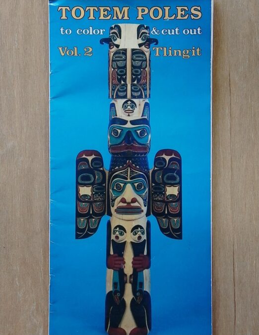 Totem Poles to Color & Cut Out. Vol. 2 Tlingit