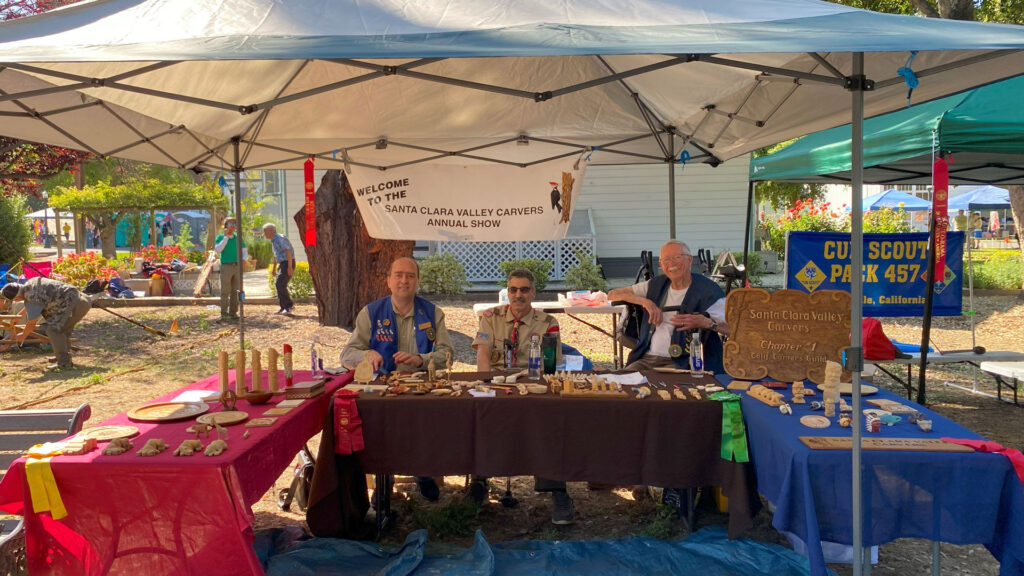 Promoting woodcarving to the Scouts of America, Scout-O-Rama 2025