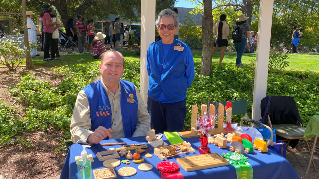 Roman Chernikov and Kathy Moor at Saratoga Blossom Festival, 2022