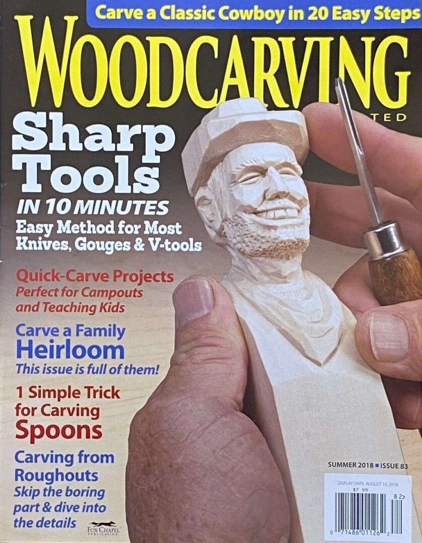 Woodcarving Illustrated Magazine, #83 Summer 2018