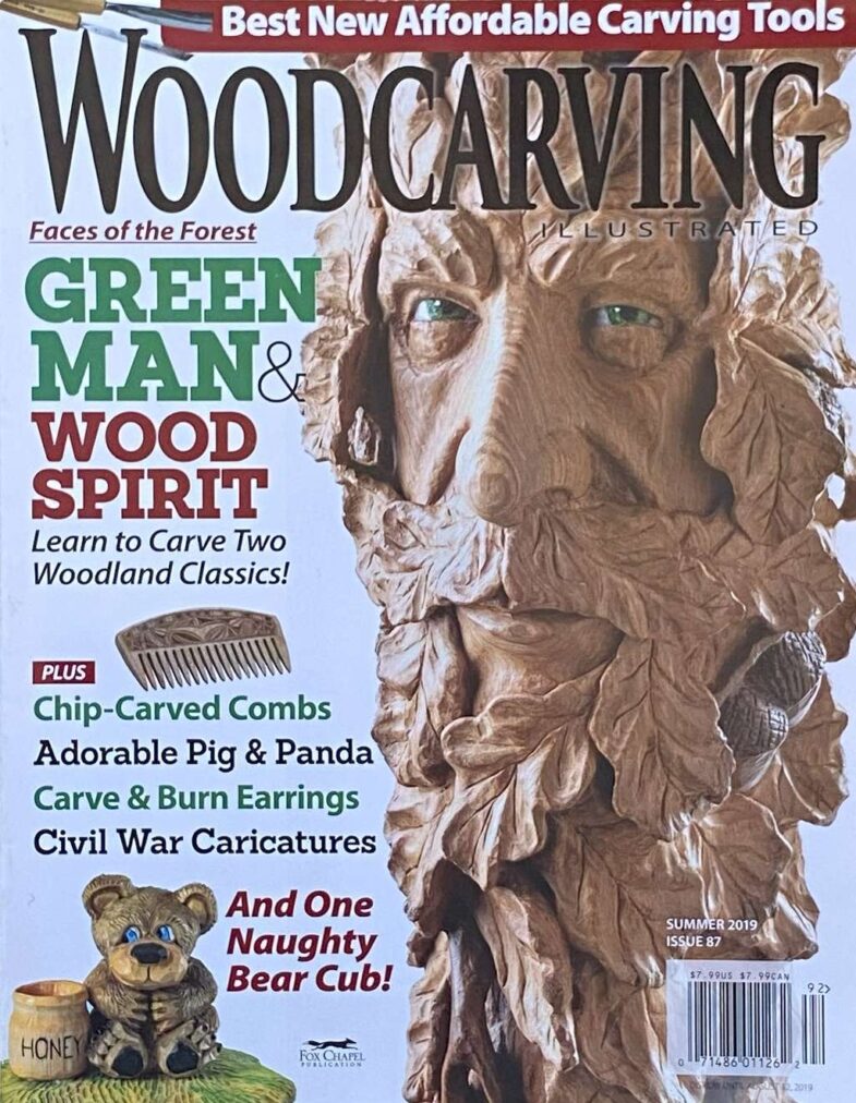 Woodcarving Illustrated Magazine, #87 Summer 2019